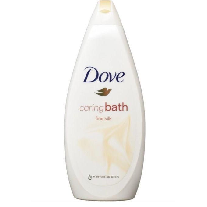Dove Caring bath fine silk -750ml 1 3