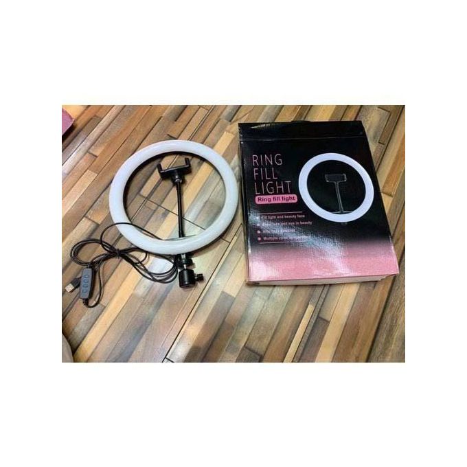 10 Inches Led Selfie Ring Light Usb With Phone Holder/tripod 10 inches ringlight 2