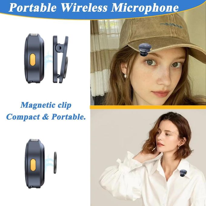Q8 Lavalier Wireless Magnetic Microphone 6