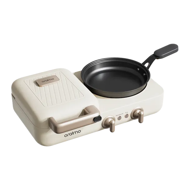 oraimo EasyBistro 2 in 1 Breakfast Station OBM-201A EASYBRISTO BREAKFAST MAKER OBM 201A 2 IN 1 GRILL AND SANDWICH MAKER MAIN