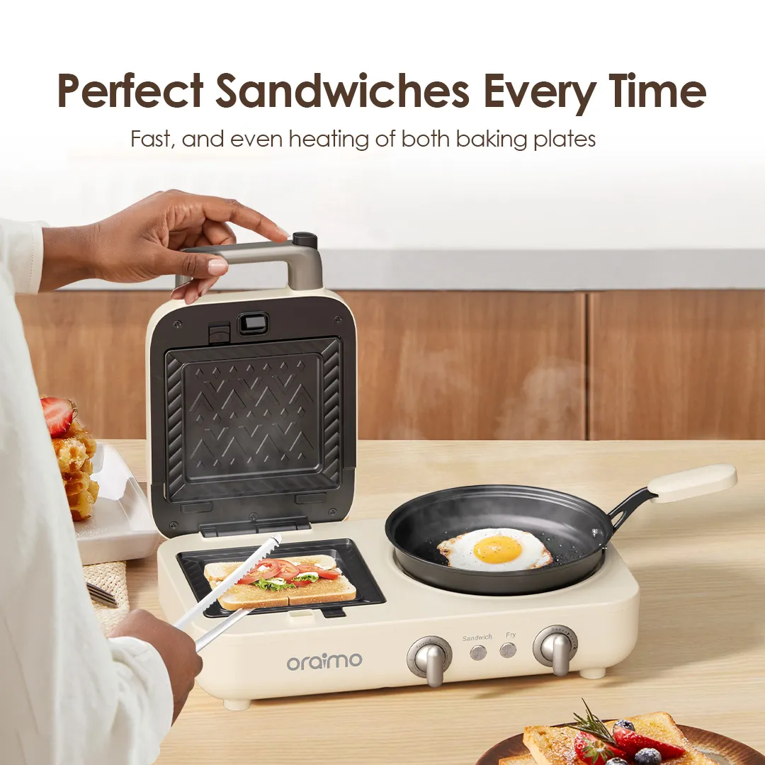 oraimo EasyBistro 2 in 1 Breakfast Station OBM-201A EASYBRISTO BREAKFAST MAKER OBM 201A 3