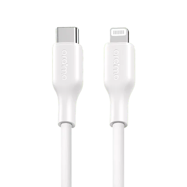 oraimo RobustLine 2.4A Data Cable White OCD-114CL OCD 114CL white