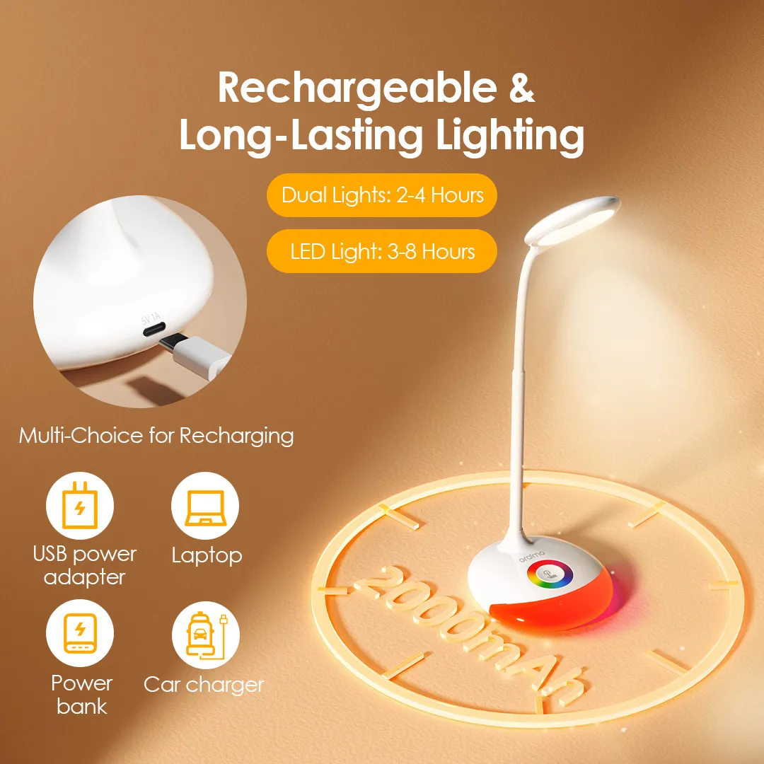 oraimo Corner Glow 5W RGB Ambient Light Desktop Lamp ODL-201A ODL 201A 7