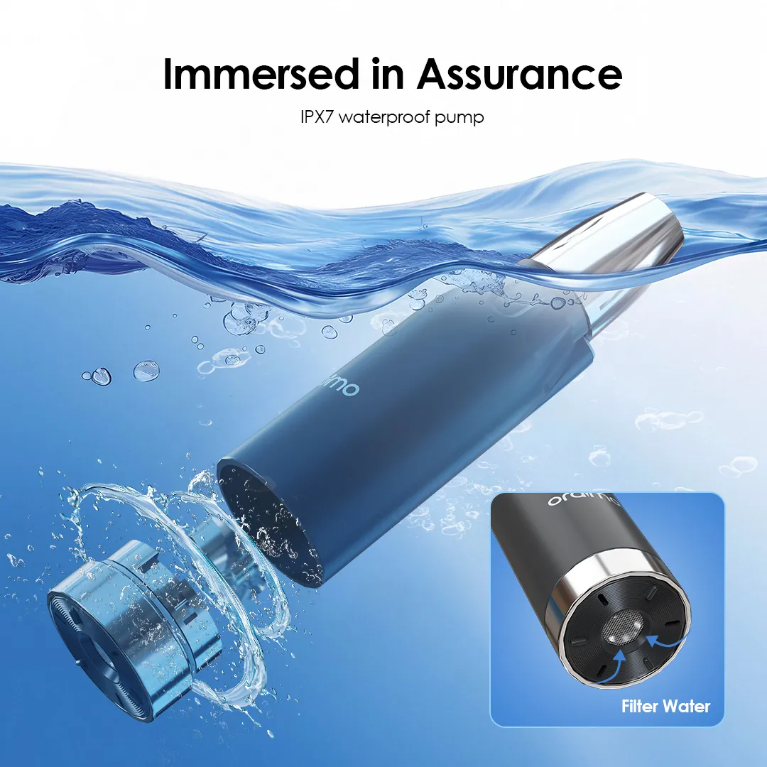 OPS 201A AquaFlex Portable Shower ipx7 waterproof 6