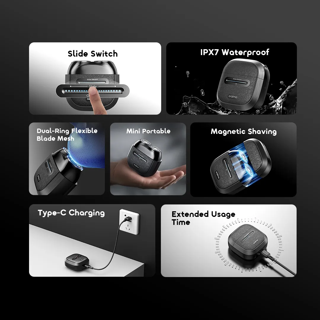 oraimo GoShave Multi-Functional Shaver ORS-210N ORAIMO ORS 201N Collection