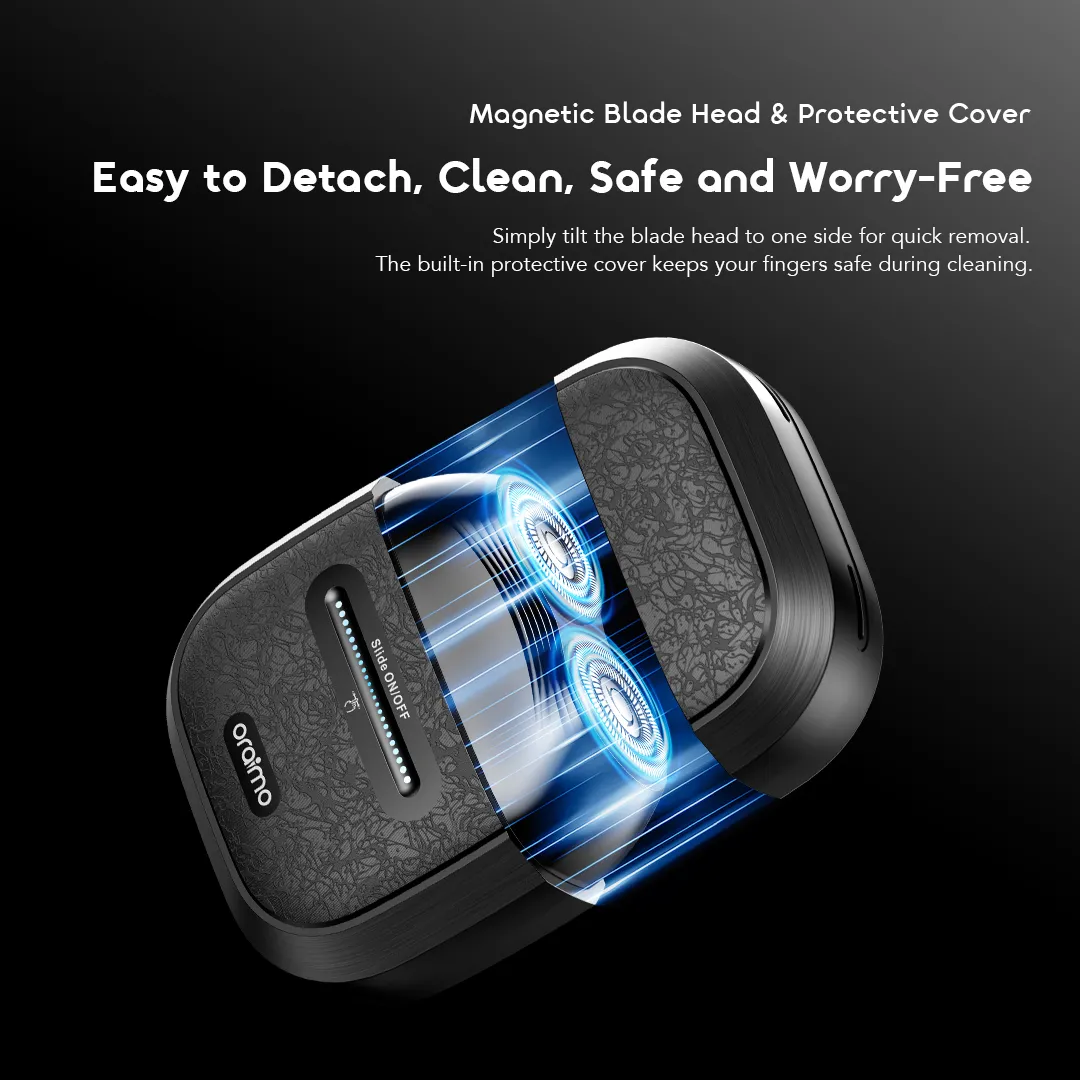 oraimo GoShave Multi-Functional Shaver ORS-210N ORAIMO ORS 201N Magnetic Blade Head