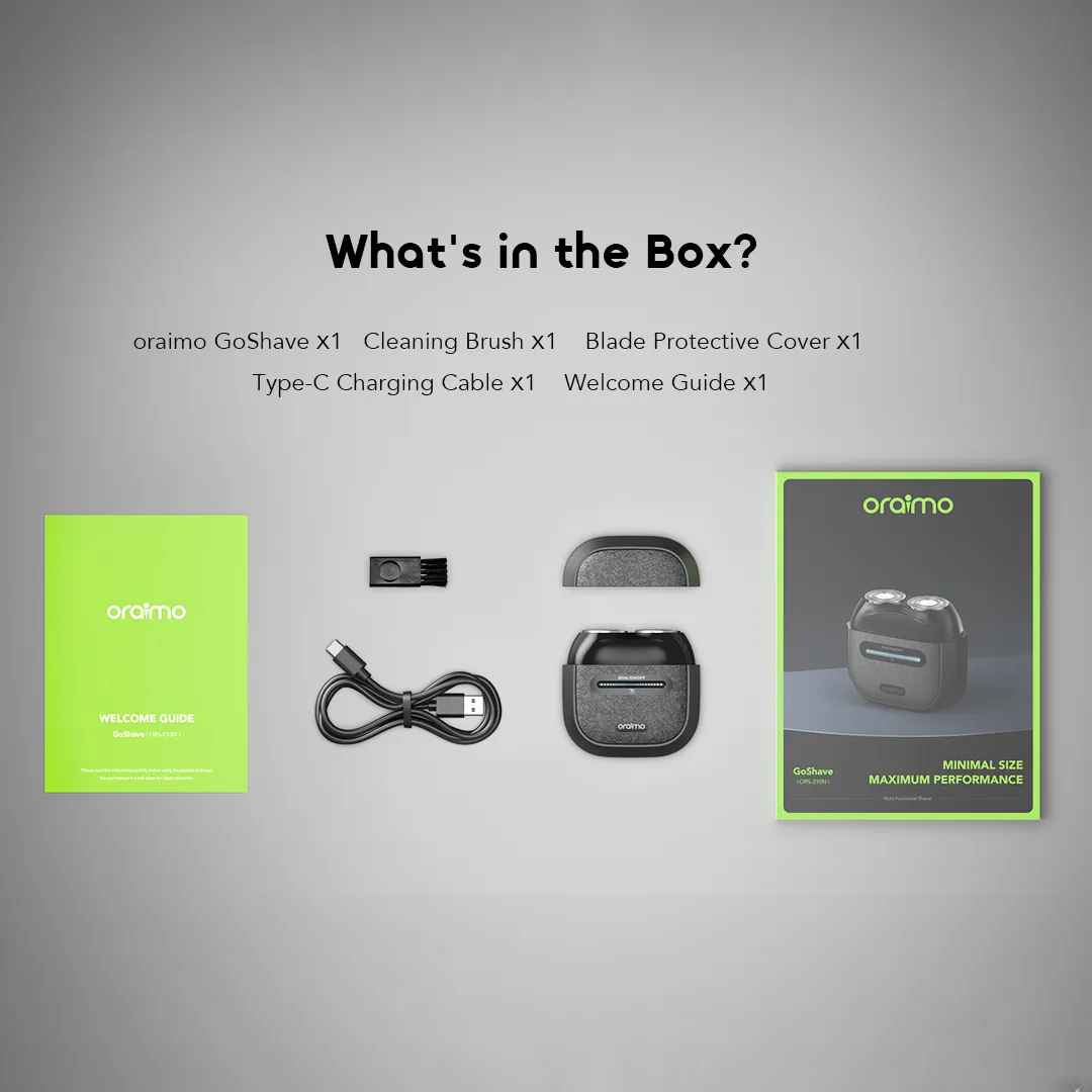 oraimo GoShave Multi-Functional Shaver ORS-210N ORAIMO ORS 201N in the