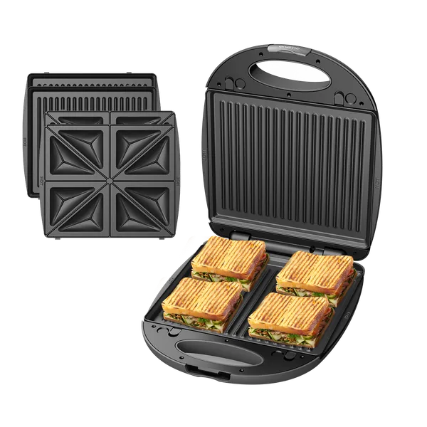 oraimo SmartSandwichMaker Plus 1200W with Detachable Cooking Plates OSM-501A OSM 501A OPENED