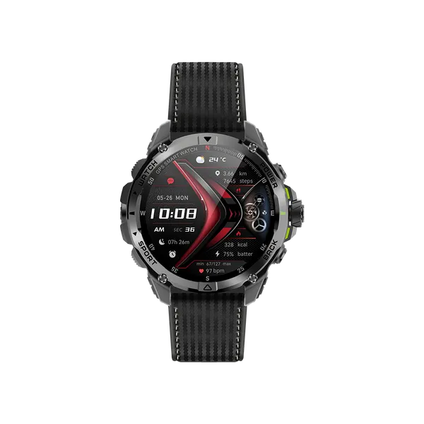 oraimo Watch GT 1.43" AMOLED 3ATM GPS Smart Watch with 2 Replaceable Straps OSW-852H OSW 852H