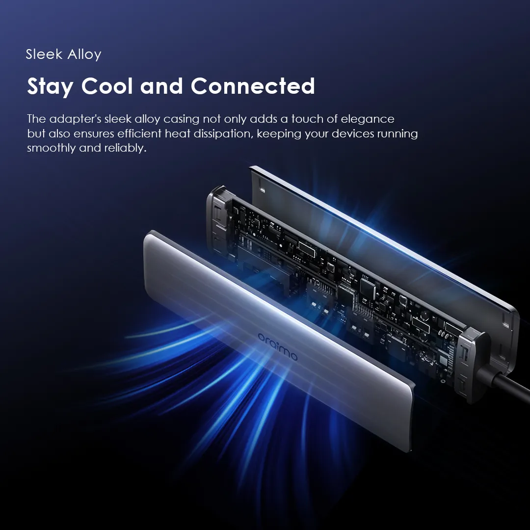 PowerTrans docking station OUH 511 sleek alloy