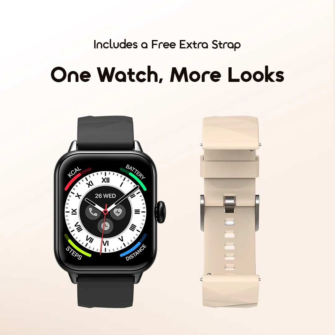 oraimo Watch 6 Nano 1.52" TFT Full Touch Smart Watch OSW-807N SmartWatch Watch6Nano OSW 807N 10 extra strap