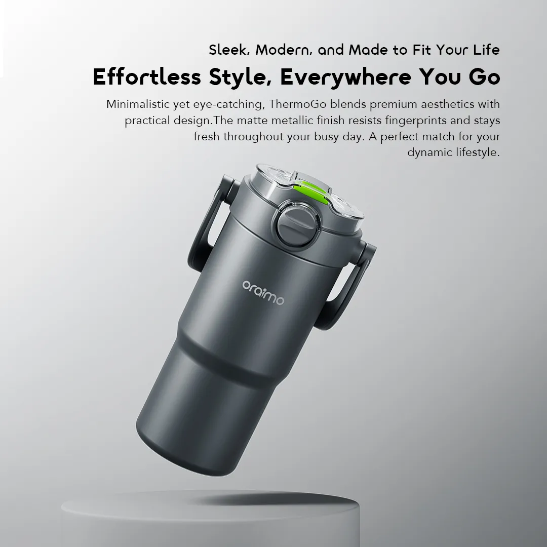 oraimo ThermoGo 750ml Stainless Steel Insulated Thermos OH-VIT201N Vacuum Thermos Cup OH VIT201N style