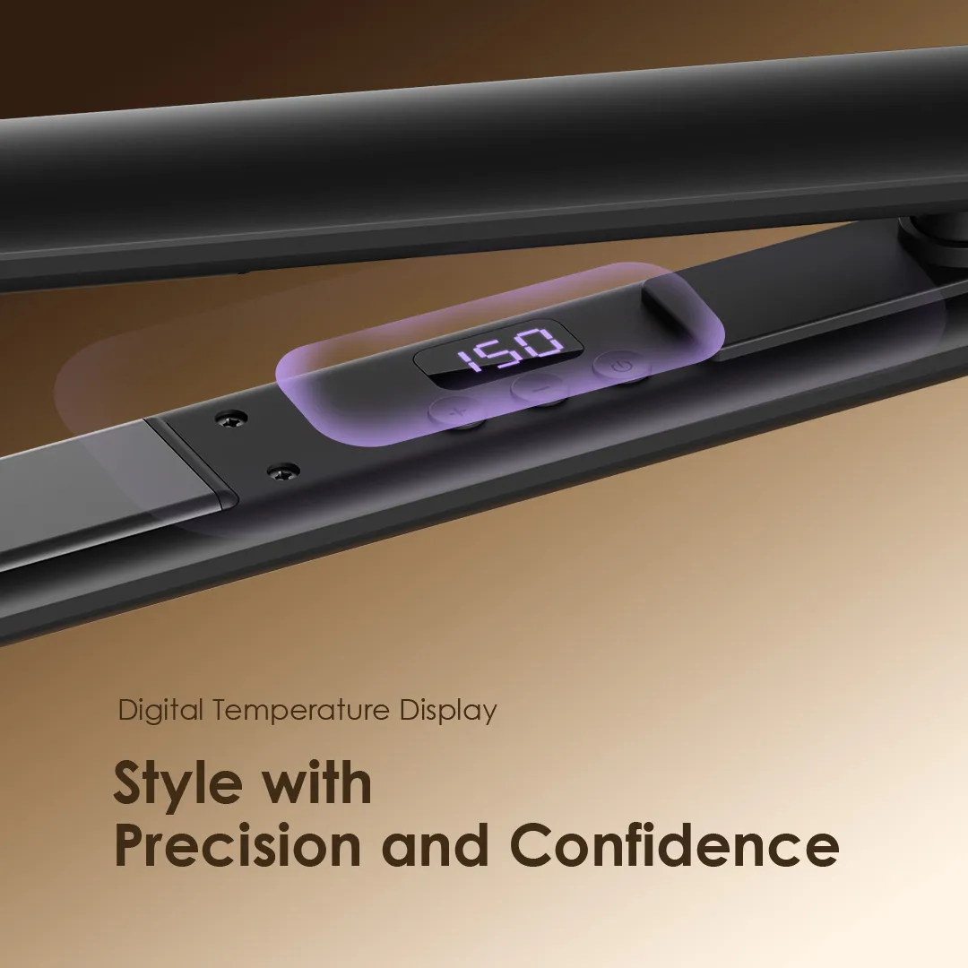 oraimo SleekLine 2-in-1 Hair Styler OPC-HS2N hair straightener sleekline opc hs2n 4 digital display