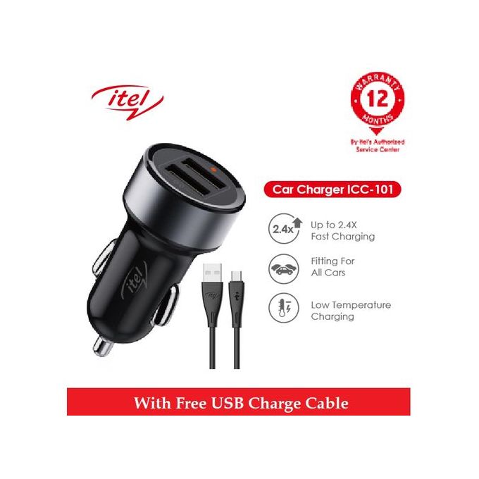 Itel ICC 100 Car Charger icc 101 1