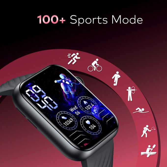 Share this product itel Water Proof ISW-011 Native Storm Smart Watch - Black itelisw 011 4