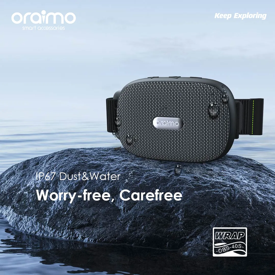 oraimo Wrap 5W FM IP67 Wireless Speaker OBS-40S obs 40s 6