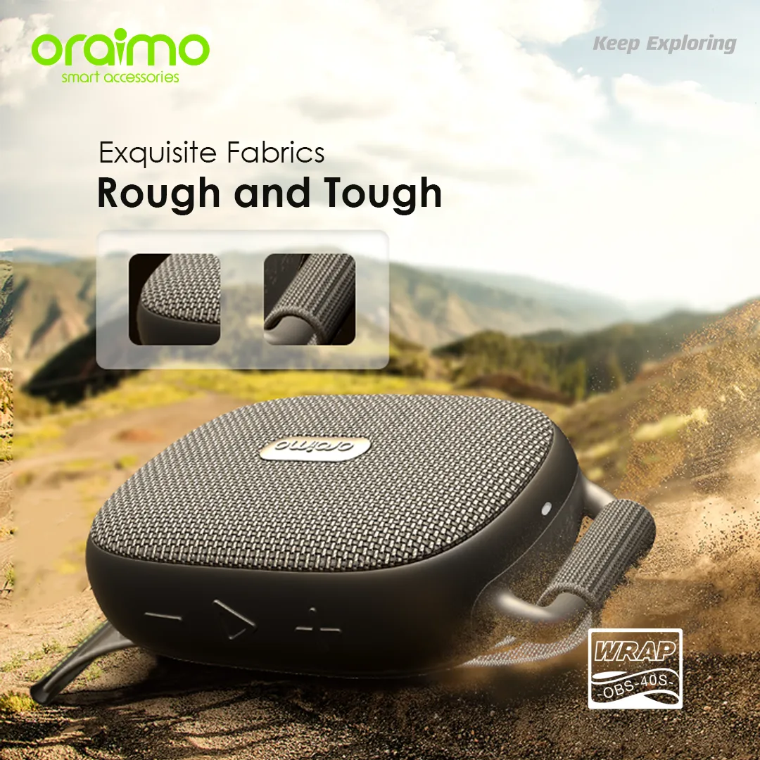 oraimo Wrap 5W FM IP67 Wireless Speaker OBS-40S obs 40s 8