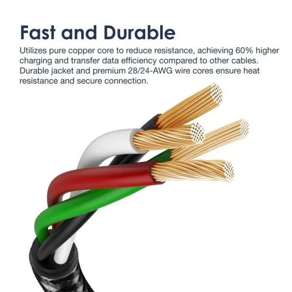 oraimo Braid 1.5M 2.1A Cable Micro-USB OCD-M29N ocd m29n 5