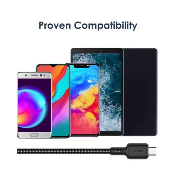 oraimo Braid 1.5M 2.1A Cable Micro-USB OCD-M29N ocd m29n 6