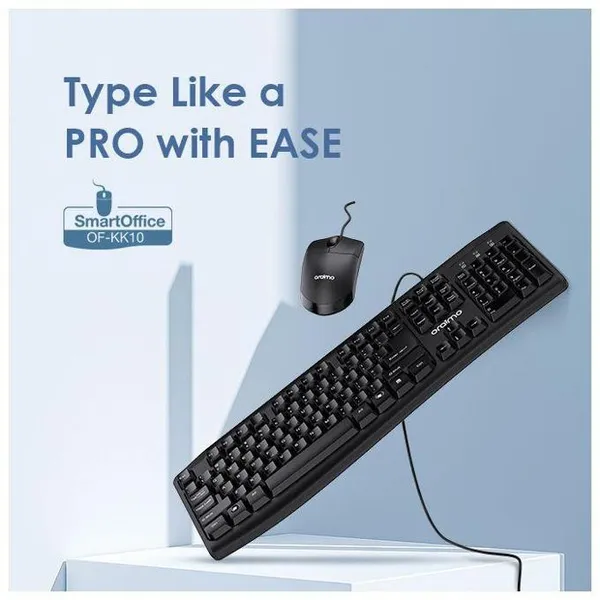 oraimo Smart Office Wired Keyboard Mouse Kit OF-KK10 of kk10 1