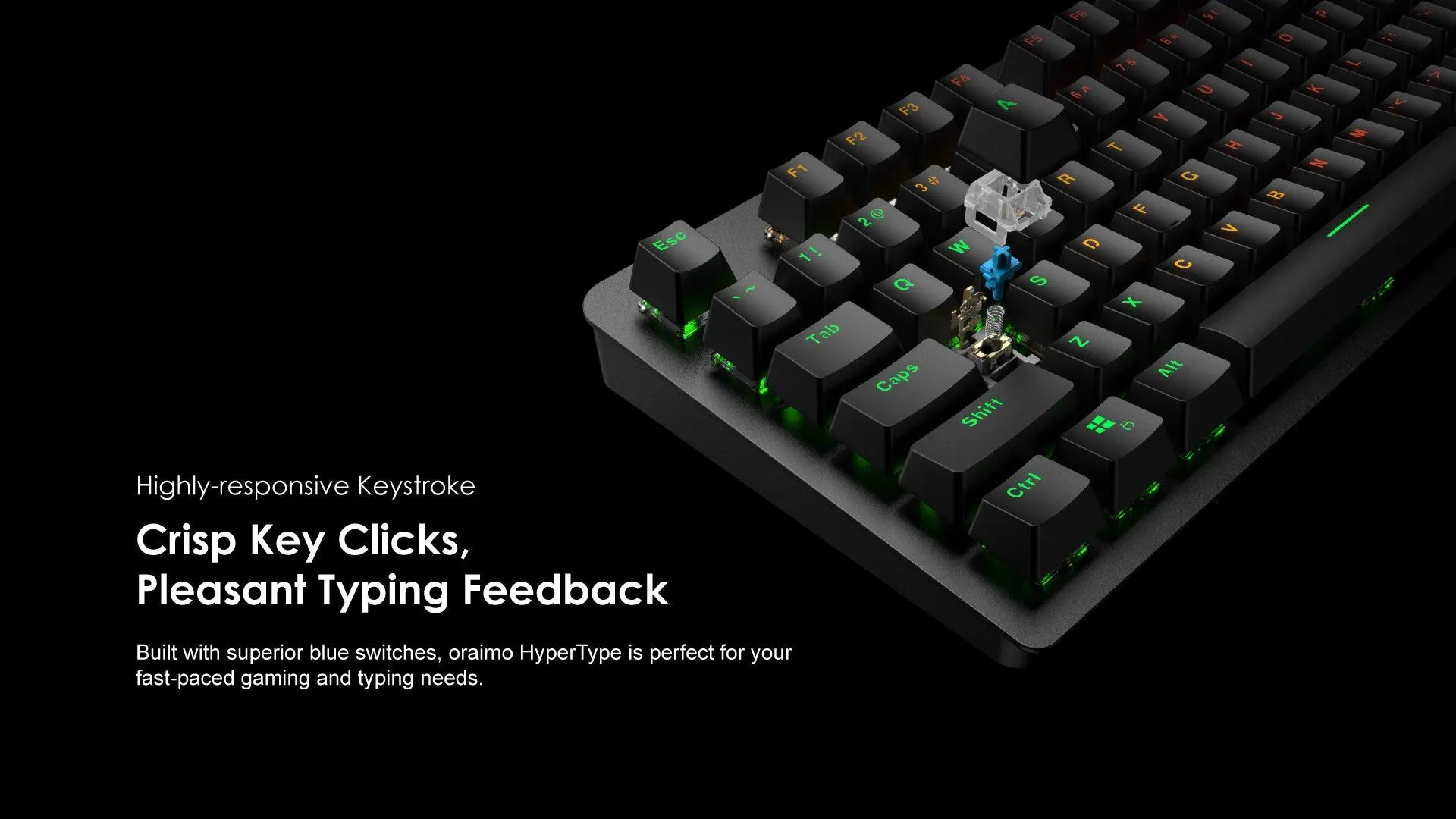 oraimo Hyper Type Wired Mechanical Keyboard OGG-MKD71 ogg mkd71 2
