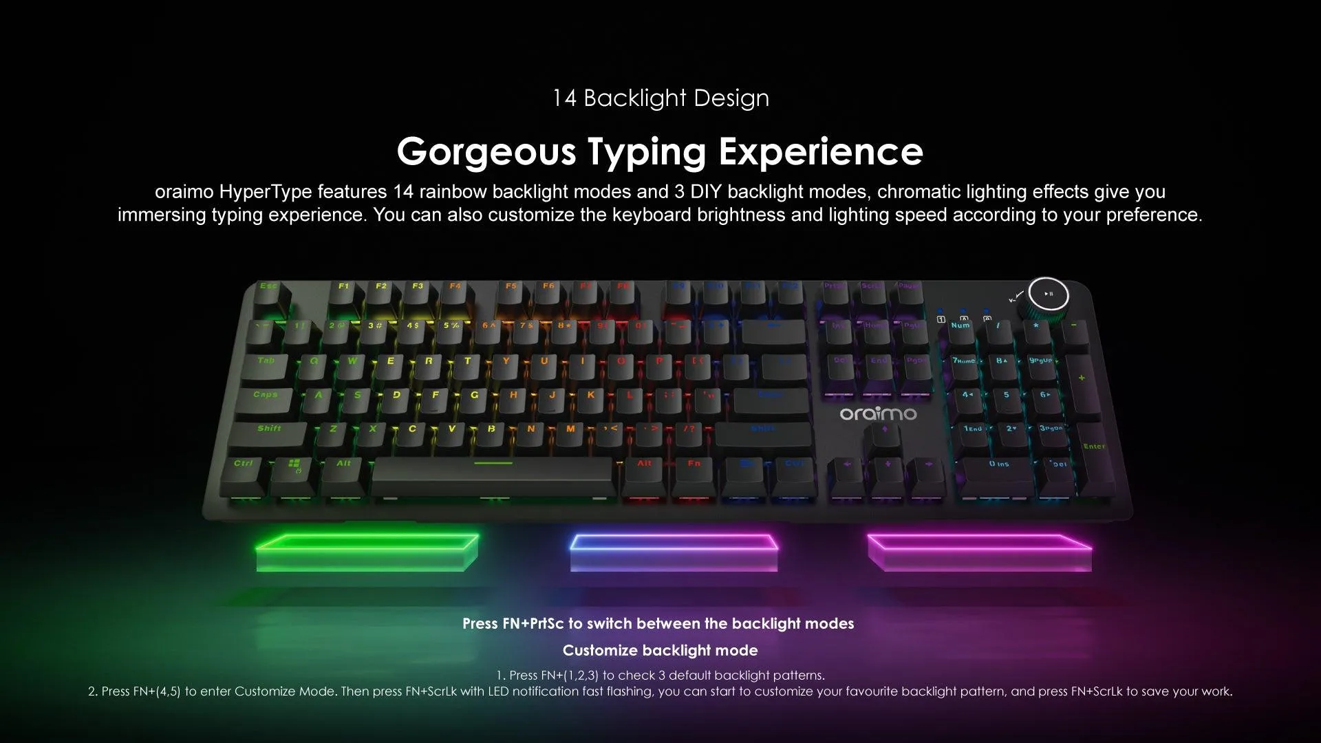 oraimo Hyper Type Wired Mechanical Keyboard OGG-MKD71 ogg mkd71 3