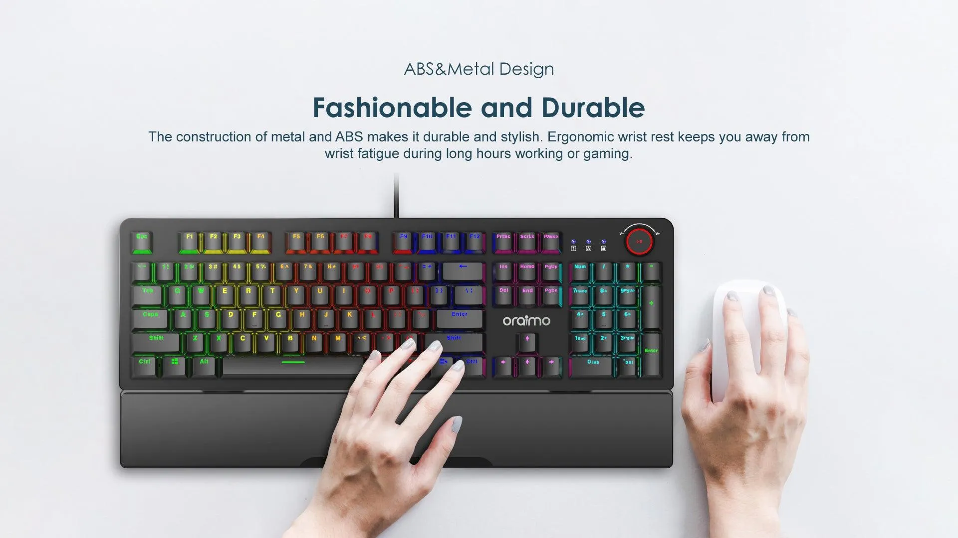 oraimo Hyper Type Wired Mechanical Keyboard OGG-MKD71 ogg mkd71 4