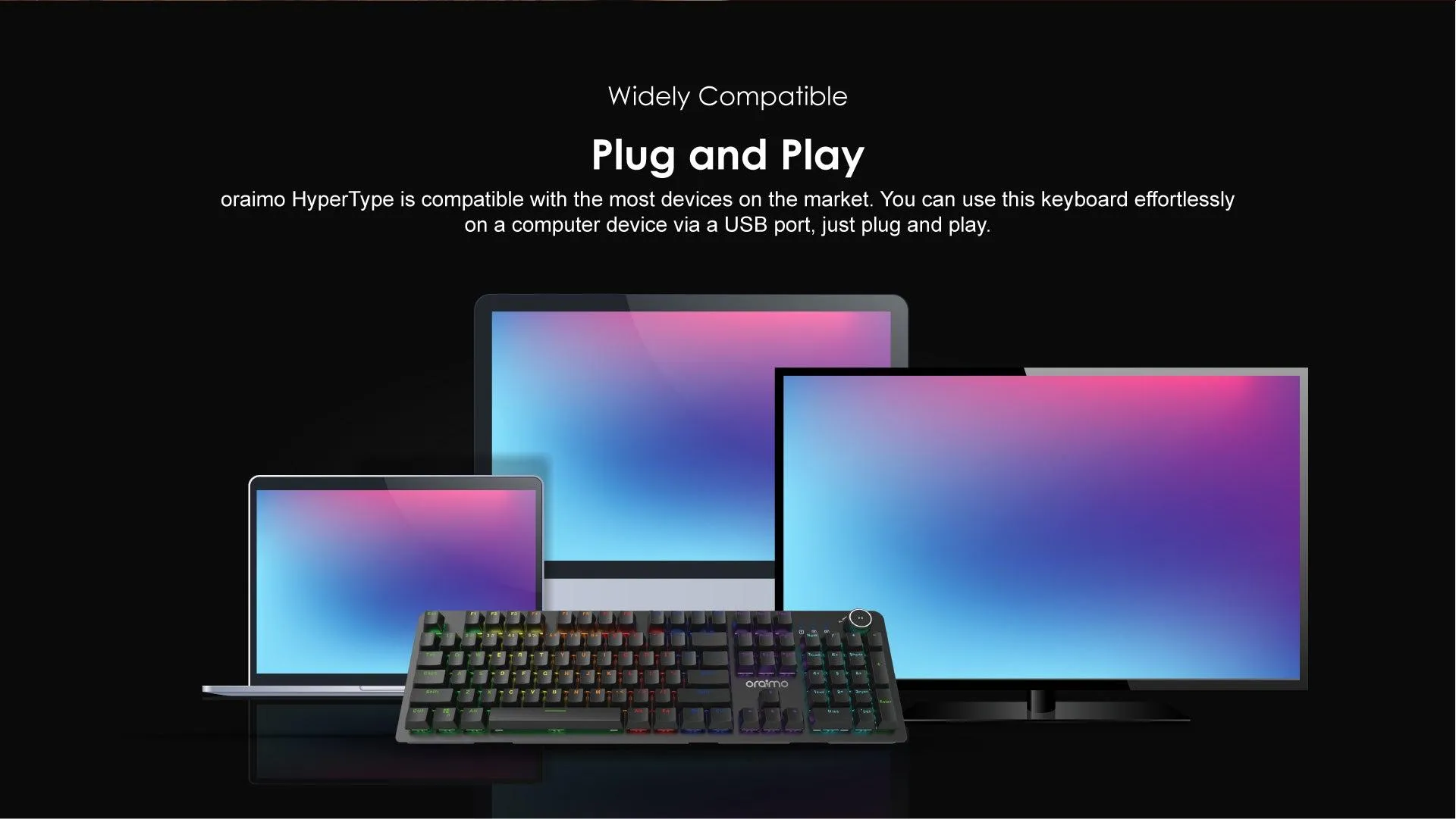 oraimo Hyper Type Wired Mechanical Keyboard OGG-MKD71 ogg mkd71 5