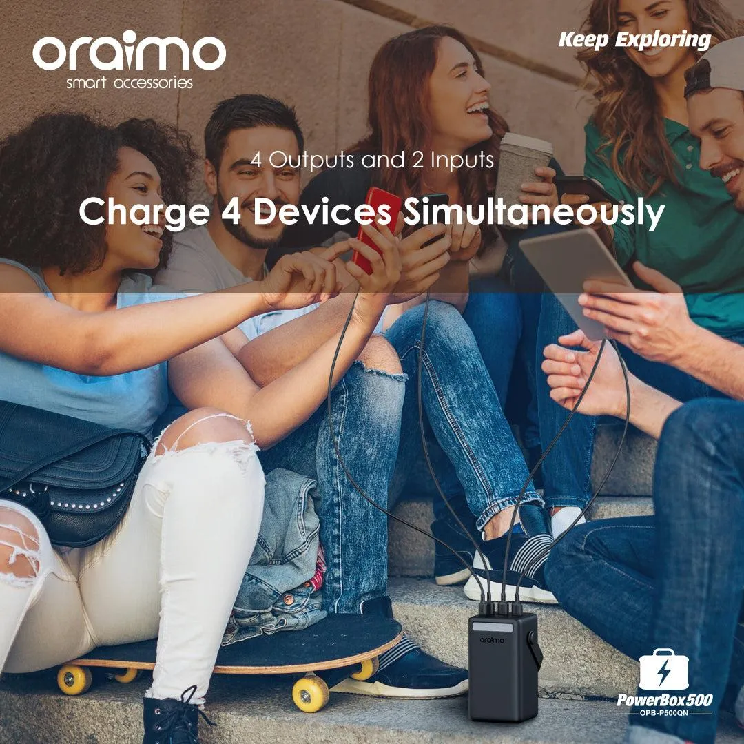 oraimo PowerBox 500 50000mAh 22.5W Power Bank OPB-P500QN opb p500qn 3