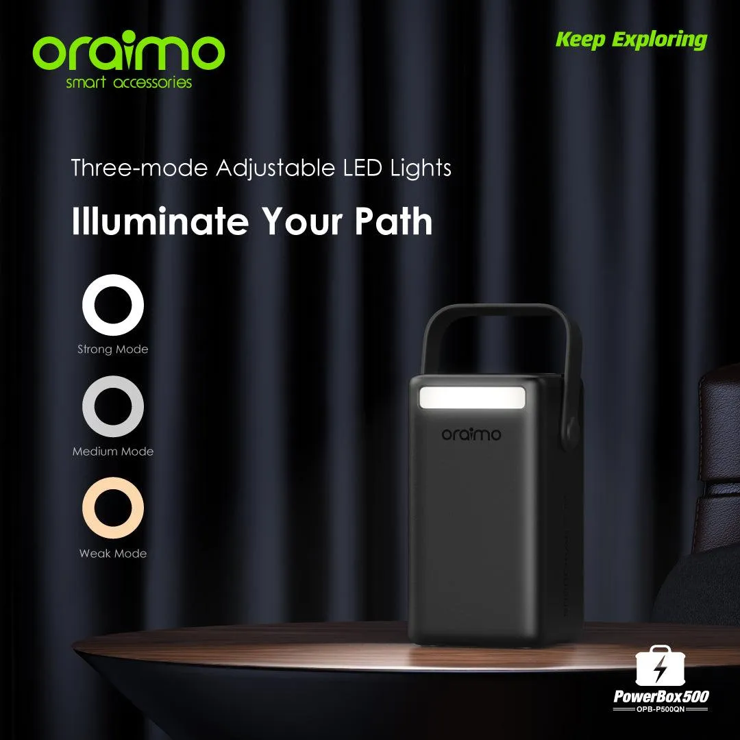 oraimo PowerBox 500 50000mAh 22.5W Power Bank OPB-P500QN opb p500qn 6