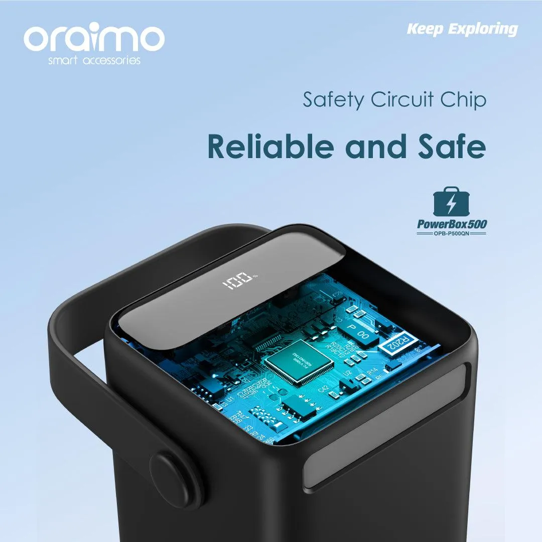 oraimo PowerBox 500 50000mAh 22.5W Power Bank OPB-P500QN opb p500qn 9