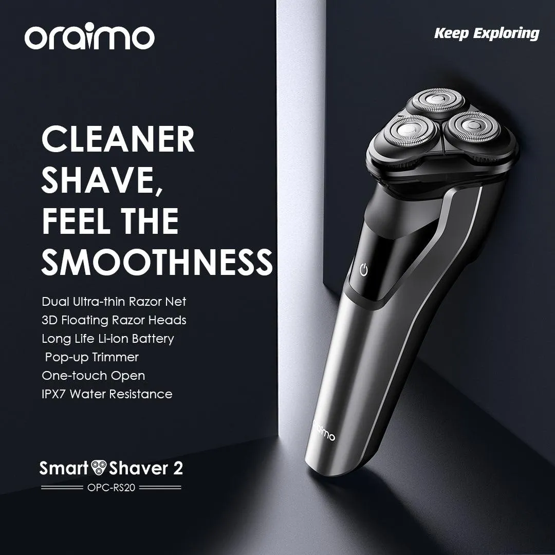 oraimo Smart Shaver 2 IPX7 Smoothness Shaver OPC-RS20 opc rs20 1