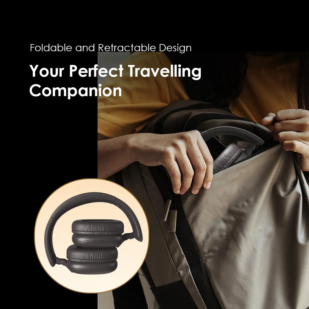 oraimo BoomPop Lite ENC Over-Ear Wireless Headphones OHP-317 oraimo BoomPop Lite ENC Over Ear Wireless Headphones ohp 317 5