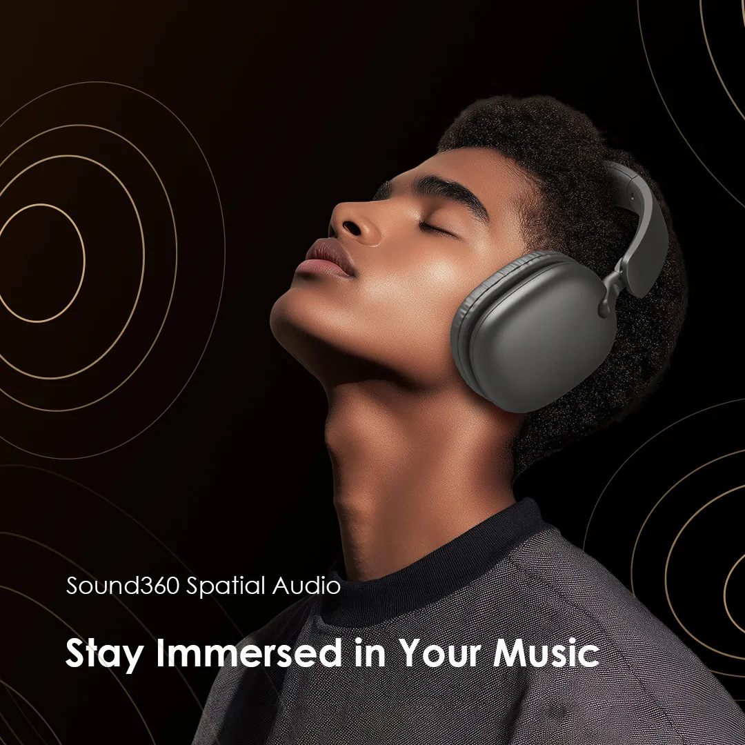 oraimo BoomPop Lite ENC Over-Ear Wireless Headphones OHP-317 oraimo BoomPop Lite ENC Over Ear Wireless Headphones ohp 317 9