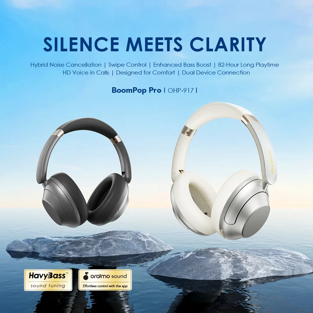 oraimo BoomPop Pro ANC Over-Ear Headphones OHP-917 oraimo BoomPop Pro OHP 917