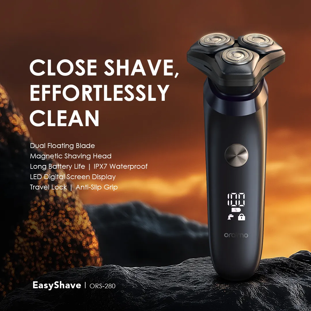 oraimo EasyShave Digital Display Shaver ORS-280 oraimo EasyShave ORS 280 Shaver features