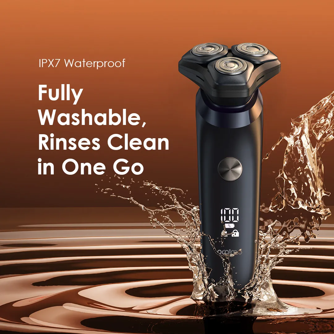 oraimo EasyShave Digital Display Shaver ORS-280 oraimo EasyShave ORS 280 Shaver ipx7 waterproof