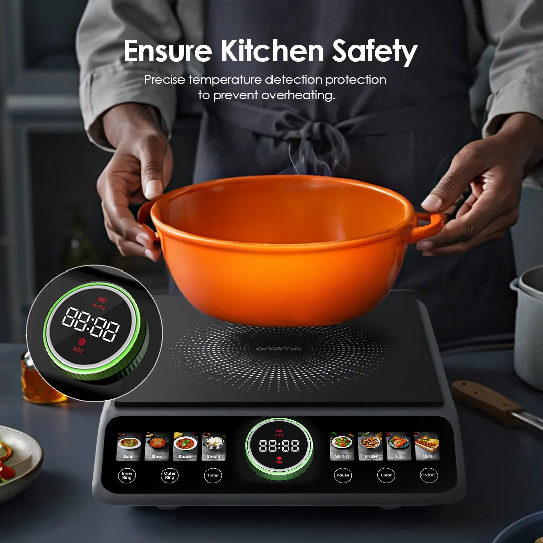 oraimo Flexi Cooker OCS 201A Ensure Kitchen Safety