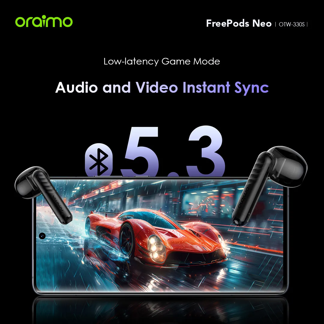 oraimo FreePods Neo Half In Ear True Wireless Earbuds OTW-330S oraimo FreePods Neo Half In Ear True Wireless Earbuds otw 330s 6