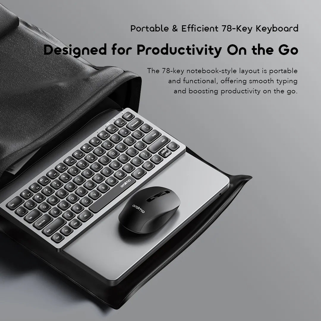 oraimo NimbleType Wireless Keyboard Mouse Kit OF-KK500N oraimo Keyboard Kit NimbleType OF KK500N 4