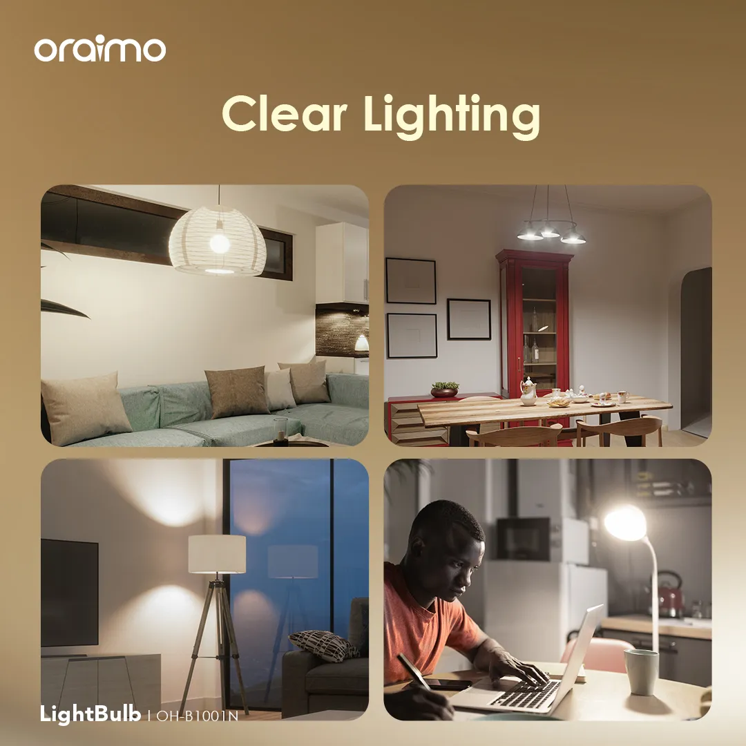oraimo LightBulb 12pcs 10W LED Light Bulb 8