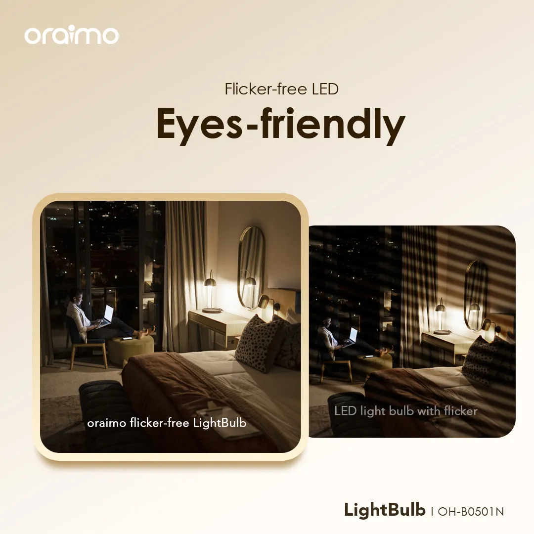 oraimo LightBulb 12pcs 5W LED Light Bulb OH-B0501N oraimo LightBulb 12pcs 5W LED Light Bulb 6