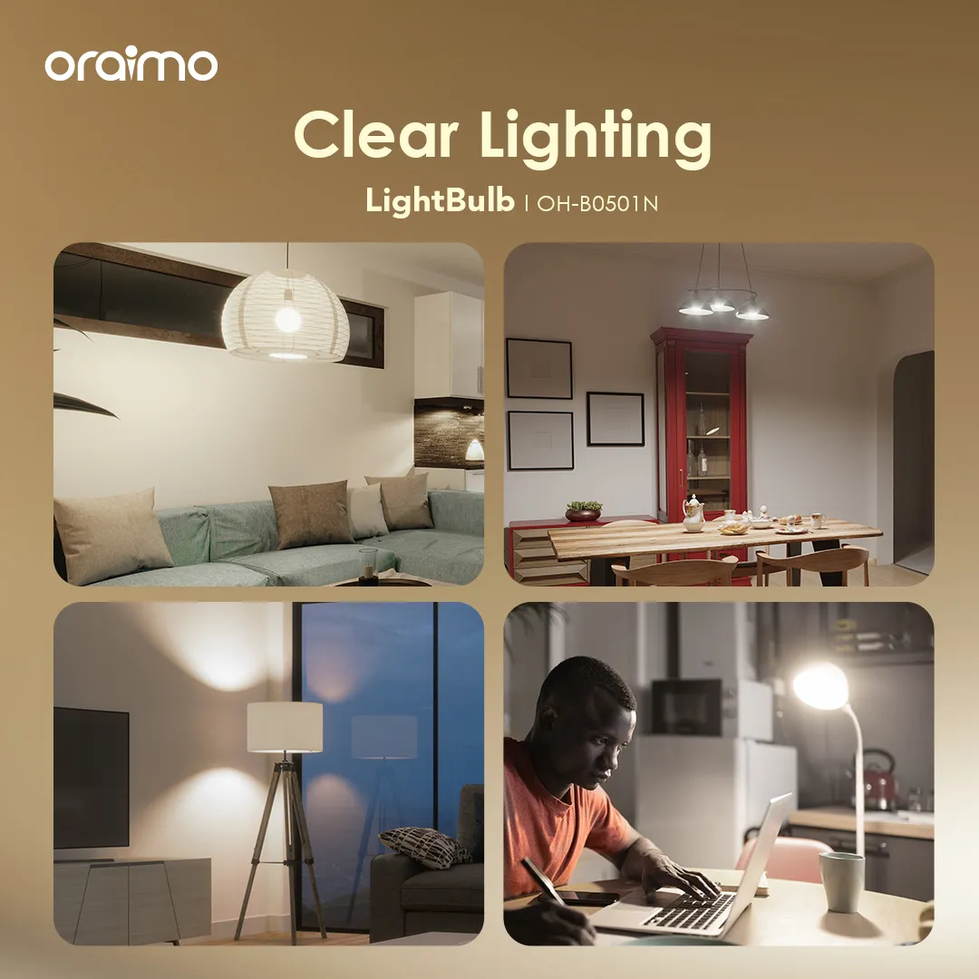 oraimo LightBulb 12pcs 5W LED Light Bulb OH-B0501N oraimo LightBulb 12pcs 5W LED Light Bulb 8