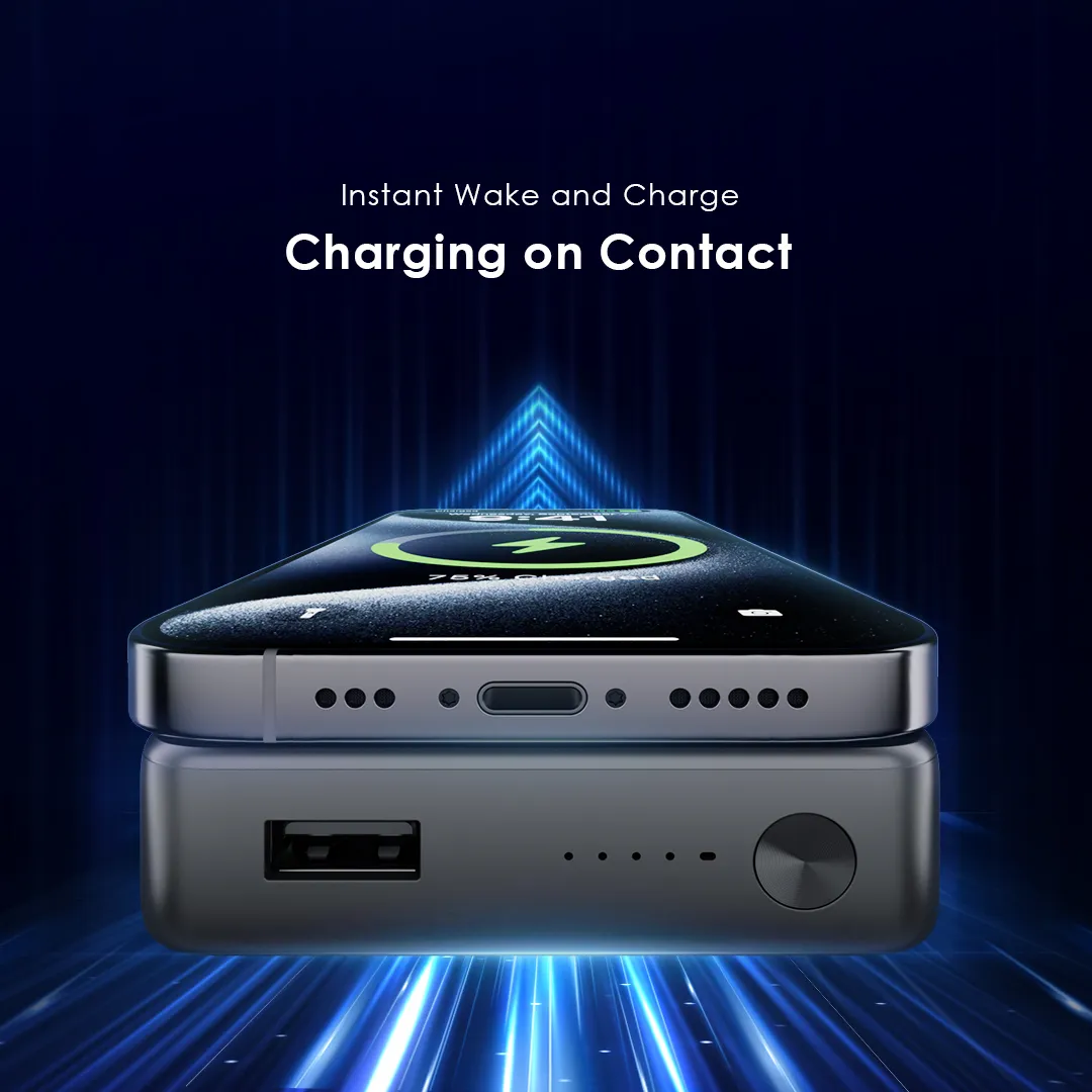 oraimo MagPower 15 10000mAh Wireless and Wired Power Bank 6