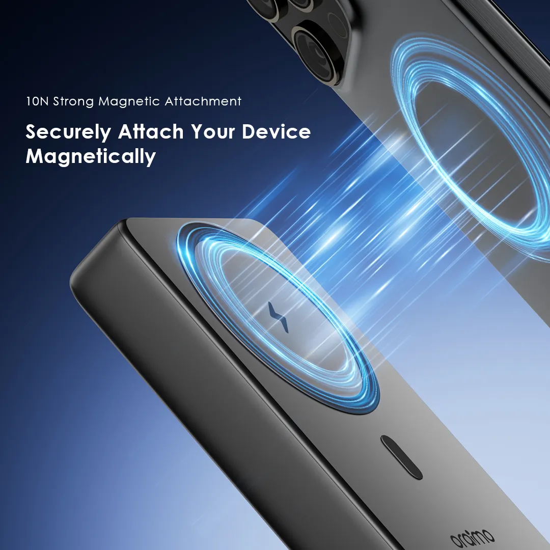 oraimo MagPower 15 10000mAh Wireless and Wired Power Bank 7