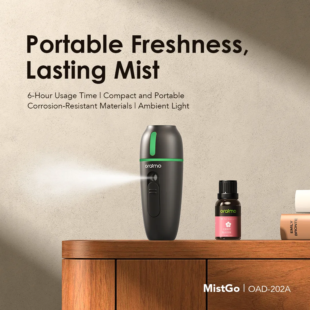 oraimo MistGo Portable Aroma Diffuser 1