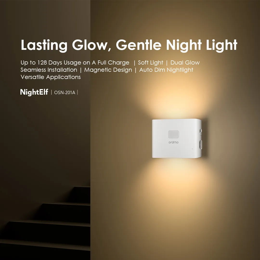 oraimo NightElfs 300mAh Sensor Night Light 2PCs OSN-201A oraimo NightElfs 300mAh Sensor Night Light 2PCs 1