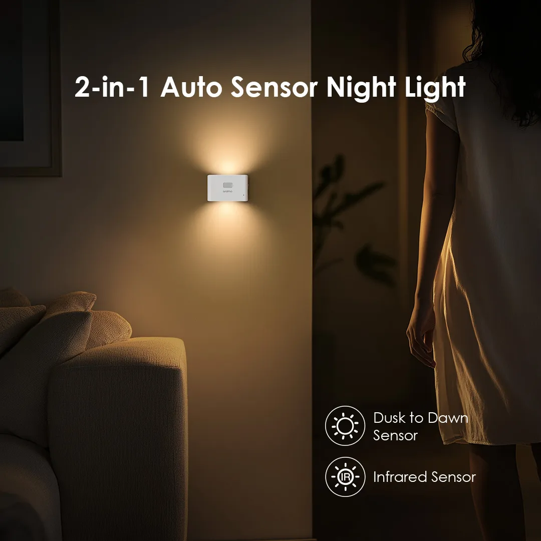 oraimo NightElfs 300mAh Sensor Night Light 2PCs OSN-201A oraimo NightElfs 300mAh Sensor Night Light 2PCs 5