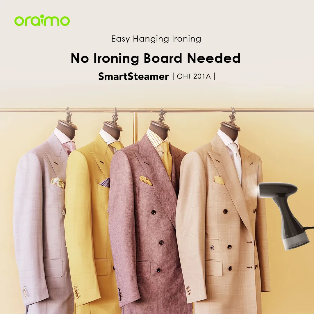 oraimo SmartSteamer 1500W Handheld Garment Steamer OHI-201A oraimo OHI 201A 5