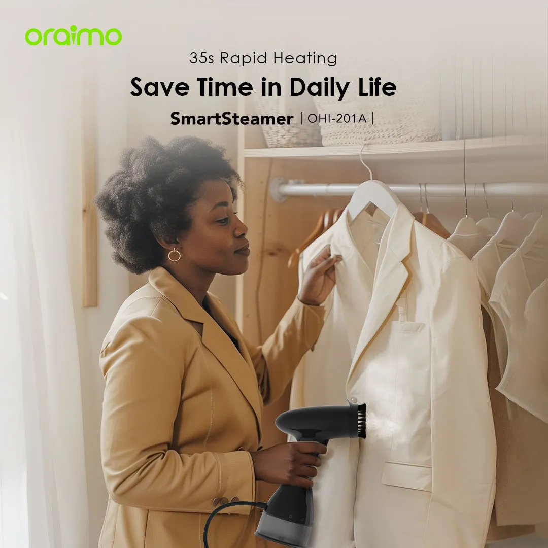 oraimo SmartSteamer 1500W Handheld Garment Steamer OHI-201A oraimo OHI 201A 7